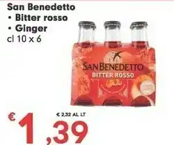 Despar San Benedetto Bitter Rosso offerta