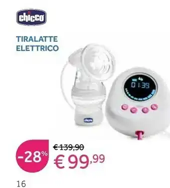 Prenatal Chicco Tiralatte Elettrico offerta
