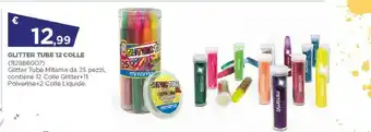 Toys Center Mitama Glitter Tube 12 Colle offerta