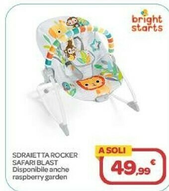Bright Starts Sdraietta Rocker Safari Blast