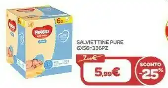 Bimbo Store Huggies Salviettine Pure offerta