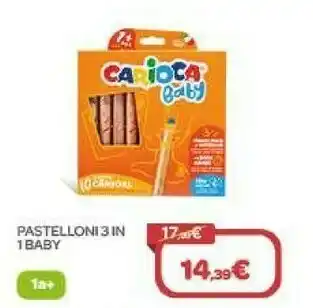 Bimbo Store Carioca Pastelloni 3 In 1 Baby offerta