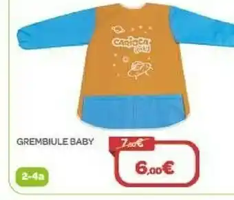 Carioca Grembiule Baby