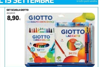 Coop Giotto Set Scuola offerta