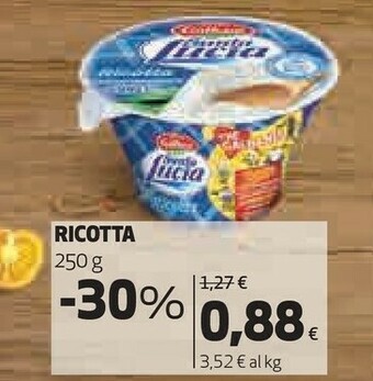 Coop Galbani Santa Lucia Ricotta 250 G(ml) offerta
