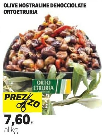 Coop Ortoetruria Olive Nostraline Denocciolate offerta