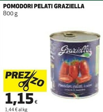 Graziella Pomodori Pelati 800 G