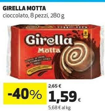 Coop Motta Girella 280 G(ml) offerta