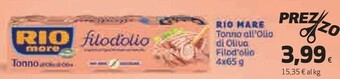 Coop Rio Mare Tonno All'Olio Di Oliva offerta