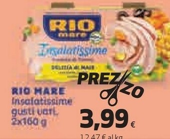 Coop Rio Mare Insalatissime Gusti Vari offerta