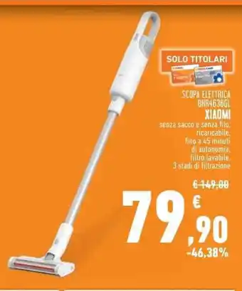 Conad Superstore SCOPA ELETTRICA BHR4636GL XIAOMI offerta