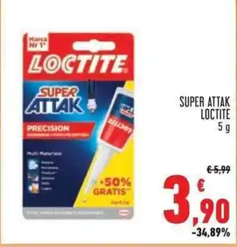 Conad Superstore SUPER ATTAK LOCTITE 5 g offerta