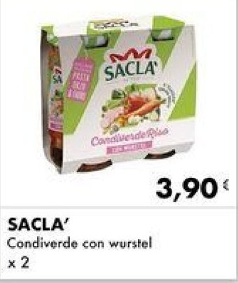 Iper Tosano SACLA' Condiverde con wurstel x 2 offerta