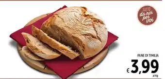 Spazio Conad PANE DI TIMILIA offerta