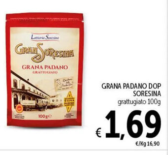 Spazio Conad GRANA PADANO DOP SORESINA grattugiato 100g offerta