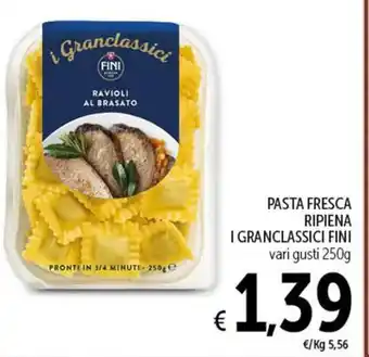 Spazio Conad PASTA FRESCA RIPIENA I GRANCLASSICI FINI vari gusti 250g offerta
