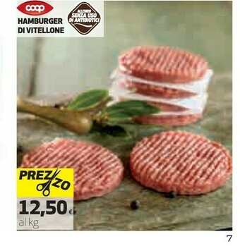 Coop Coop Hamburger Di Vitellone offerta