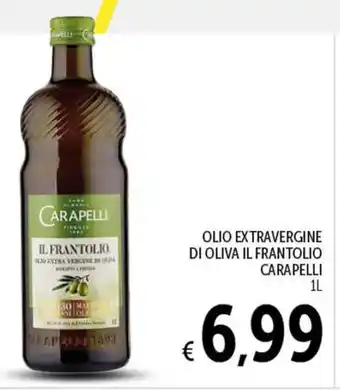 Spazio Conad OLIO EXTRAVERGINE DI OLIVA IL FRANTOLIO CARAPELLI 1L offerta