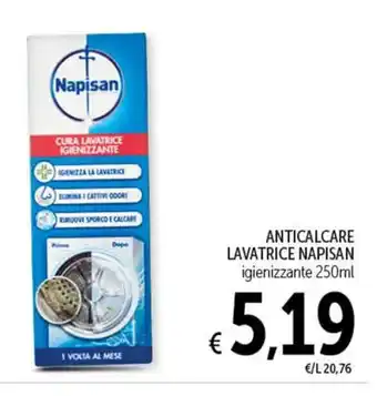 Spazio Conad ANTICALCARE LAVATRICE NAPISAN igienizzante 250ml offerta