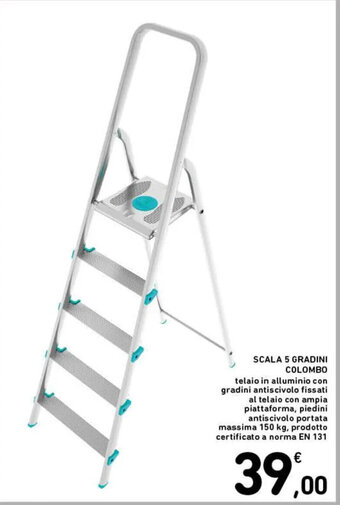 Spazio Conad SCALA 5 GRADINI COLOMBO offerta