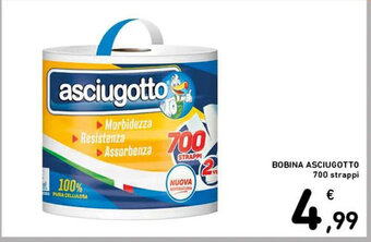 Spazio Conad BOBINA ASCIUGOTTO 700 strappi offerta