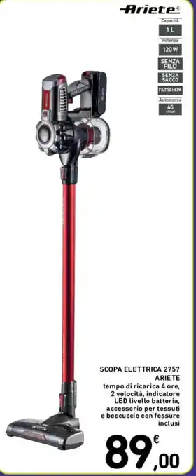 Spazio Conad SCOPA ELETTRICA 2757 ARIETE offerta
