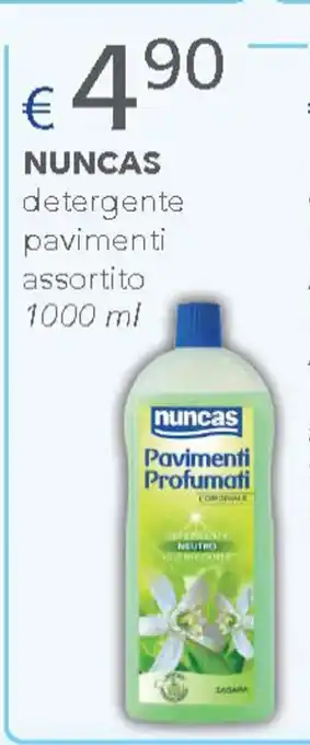 Acqua & Sapone NUNCAS detergente pavimenti assortito 1000ml offerta