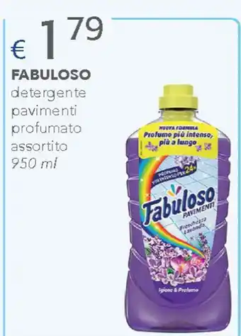 Acqua & Sapone FABULOSO detergente pavimenti profumato assortito 950 ml offerta