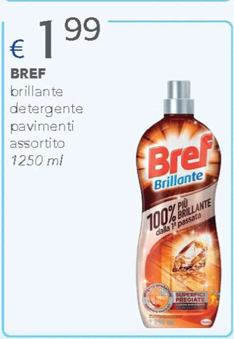 Acqua & Sapone BREF brillante detergente pavimenti assortito 1250 ml offerta