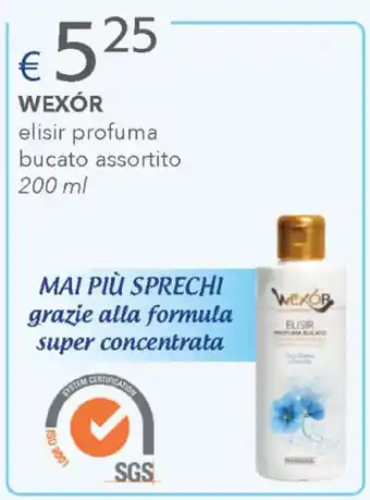 Acqua & Sapone WEXÓR elisir profuma bucato assortito 200ml offerta