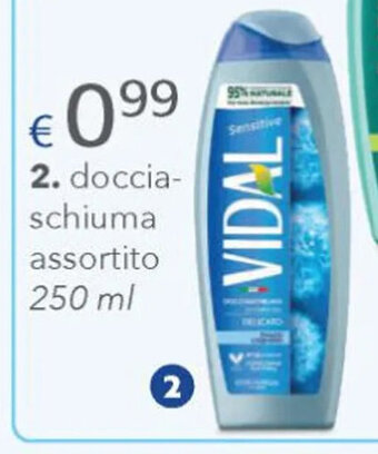 Acqua & Sapone VIDAL 2. doccia-schiuma assortito 250 ml offerta