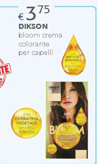 Acqua & Sapone DIKSON bloom crema colorante per capelli offerta