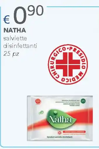 Acqua & Sapone NATHA salviette disinfettanti 25 pz offerta