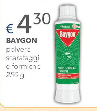 Acqua & Sapone BAYGON polvere scarafaggi e formiche 250 g offerta