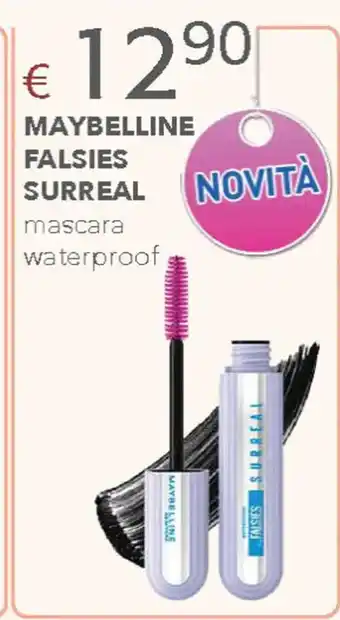 Acqua & Sapone MAYBELLINE FALSIES SURREAL mascara waterproof offerta