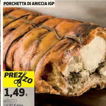 Coop Porchetta Di Ariccia IGP offerta