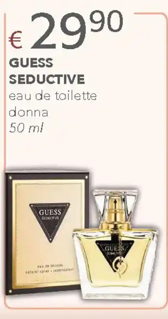 Acqua & Sapone GUESS SEDUCTIVE eau de toilette donna 50 ml offerta