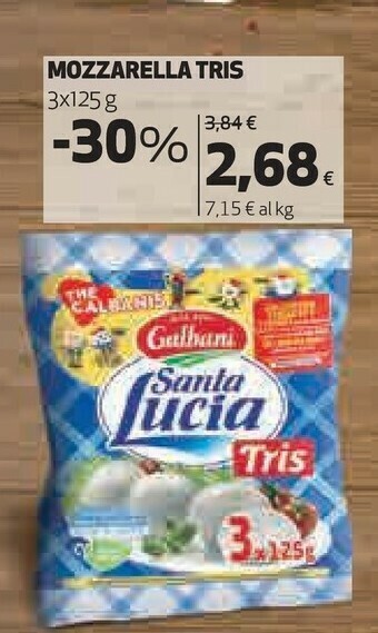 Coop Galbani Santa Lucia Mozzarella offerta