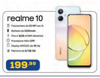 Euronics realme 10 offerta