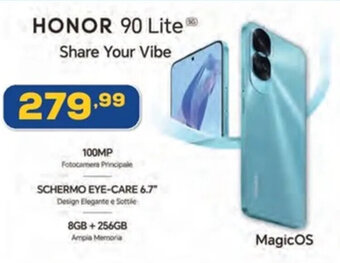 Euronics HONOR 90 Lite 8GB + 256GB offerta