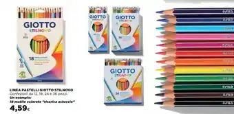 Coop Giotto Stilnovo Linea Pastelli offerta