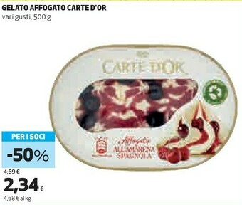 Coop Algida Gelato Affogato Carte Or offerta