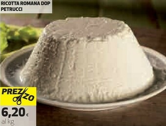Coop Petrucci Ricotta Romana Dop offerta