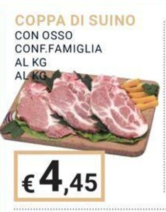 Eté COPPA DI SUINO CON OSSO CONF.FAMIGLIA offerta