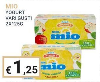 Eté MIO YOGURT VARI GUSTI 2X125G offerta