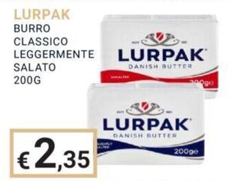 Eté LURPAK BURRO CLASSICO LEGGERMENTE SALATO 200G offerta