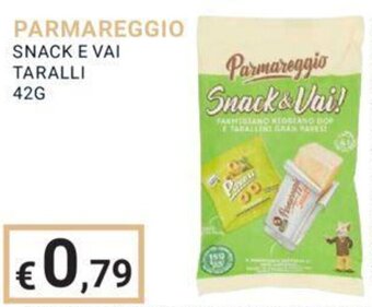 PARMAREGGIO SNACK E VAI TARALLI 42G