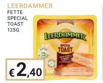 Eté LEERDAMMER FETTE SPECIAL TOAST 125G offerta
