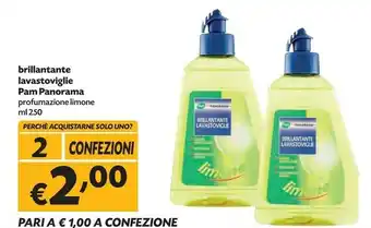 Pam Pam Panorama Brillantante Lavastoviglie offerta