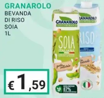 Eté GRANAROLO BEVANDA DI RISO SOIA 1L offerta